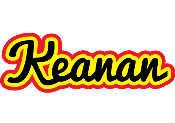 Keanan flaming logo