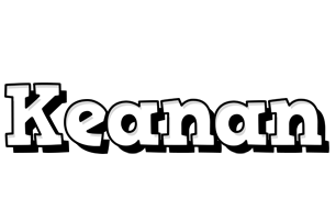 Keanan snowing logo