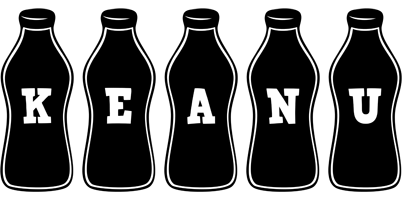 Keanu bottle logo