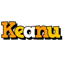 Keanu cartoon logo