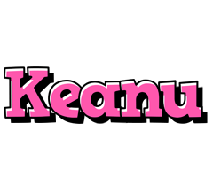 Keanu girlish logo