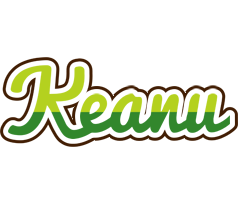 Keanu golfing logo