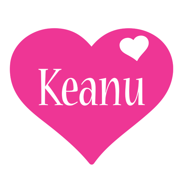 Keanu love-heart logo