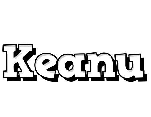Keanu snowing logo