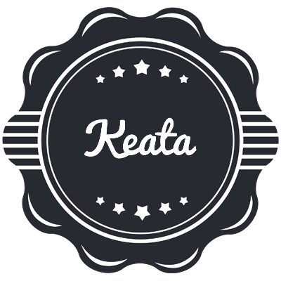 Keata badge logo