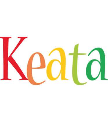 Keata birthday logo