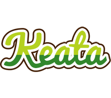 Keata golfing logo