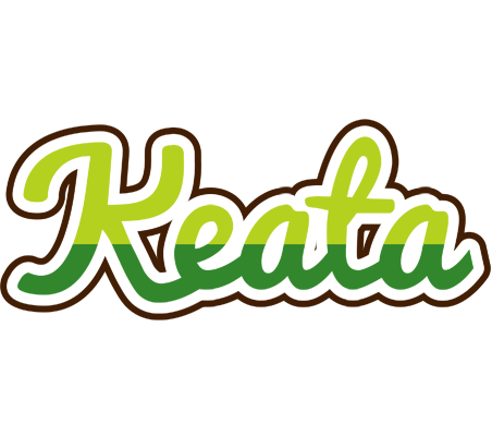 Keata golfing logo