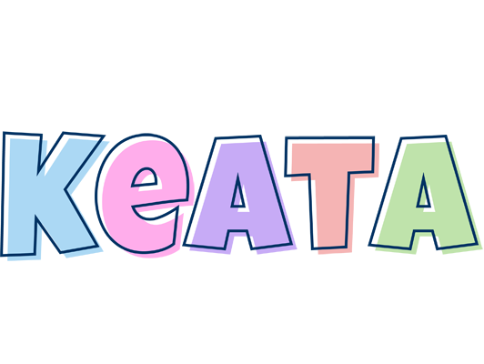 Keata pastel logo