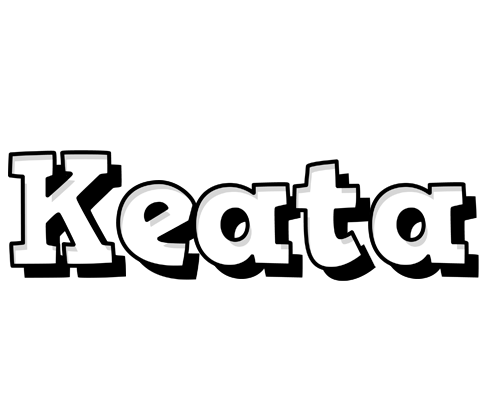 Keata snowing logo