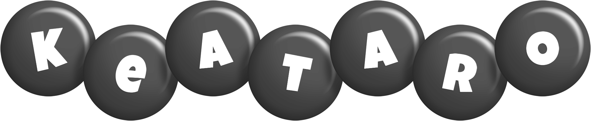 Keataro candy-black logo