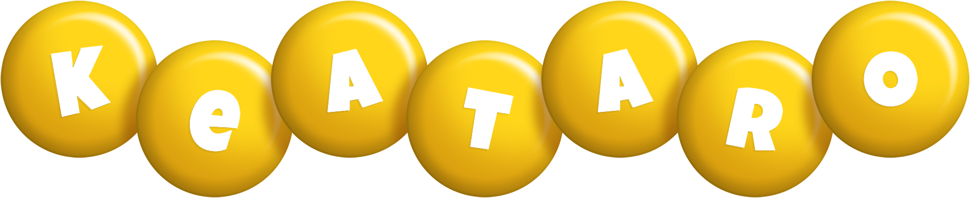Keataro candy-yellow logo
