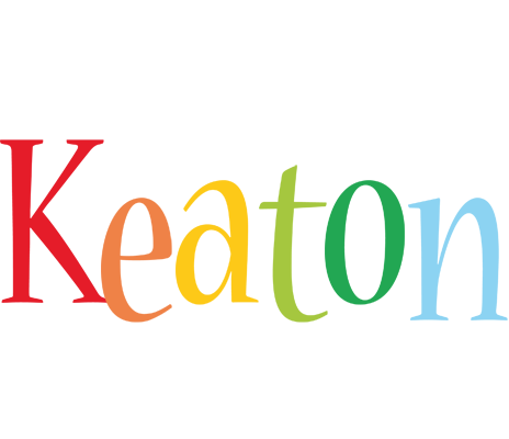 Keaton birthday logo
