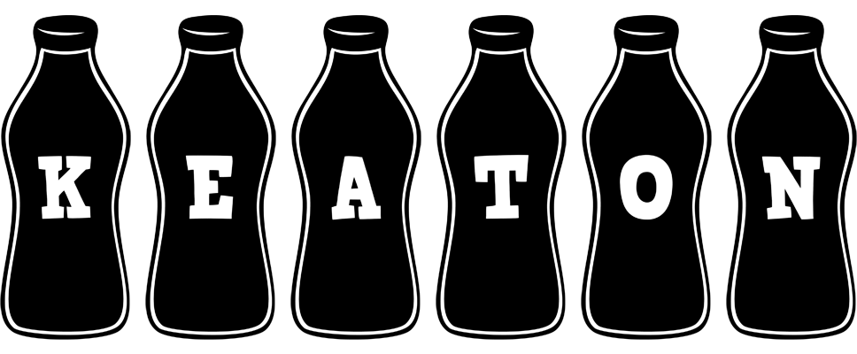 Keaton bottle logo