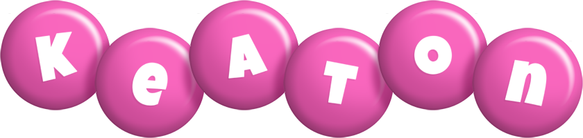 Keaton candy-pink logo