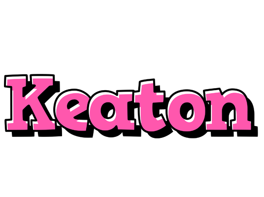 Keaton girlish logo