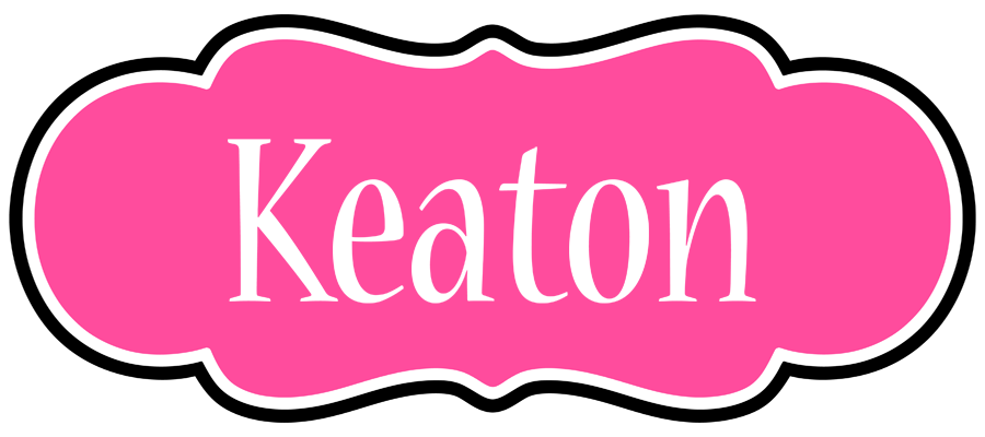 Keaton invitation logo