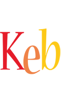 Keb birthday logo