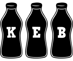 Keb bottle logo