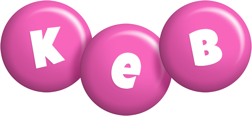 Keb candy-pink logo
