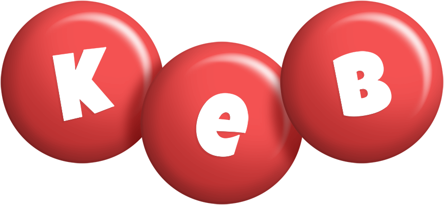 Keb candy-red logo