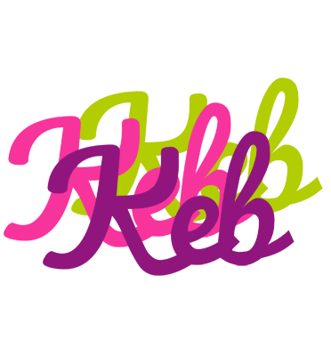 Keb flowers logo