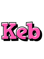 Keb girlish logo