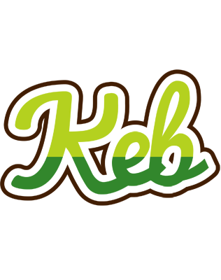 Keb golfing logo