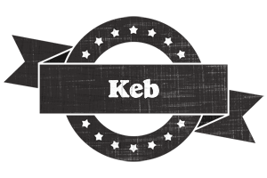 Keb grunge logo