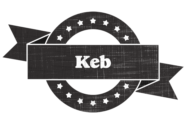 Keb grunge logo
