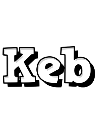 Keb snowing logo