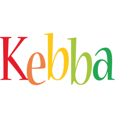 Kebba birthday logo