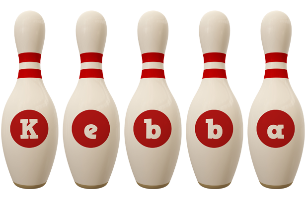 Kebba bowling-pin logo