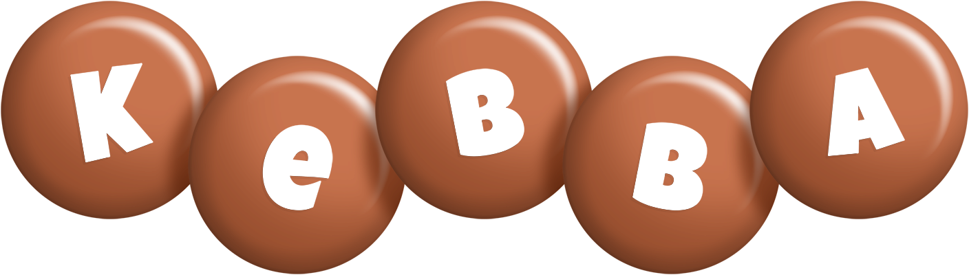 Kebba candy-brown logo