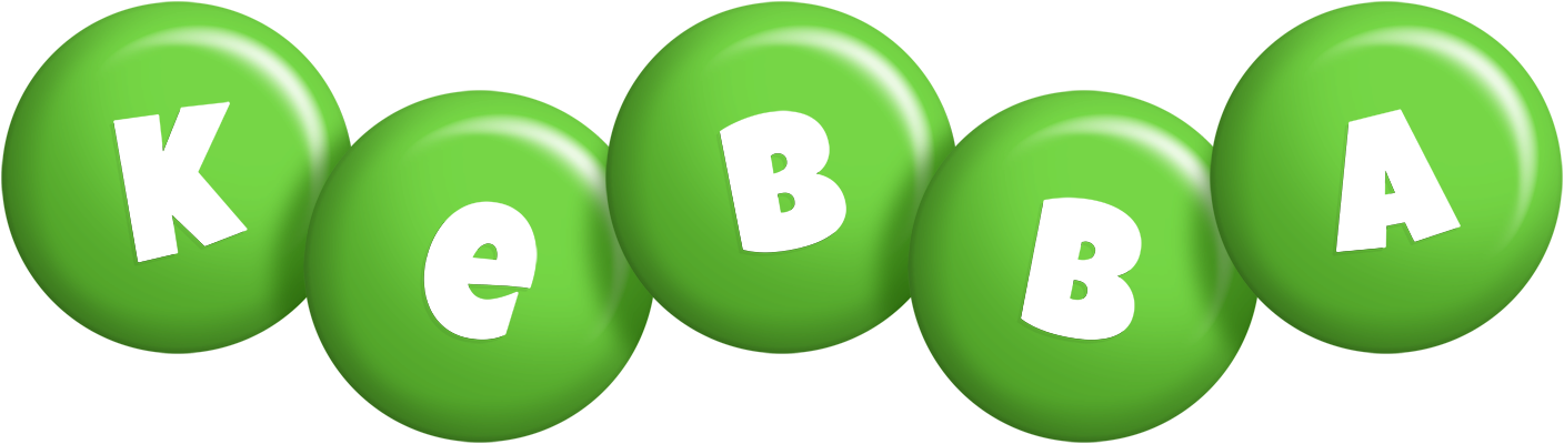 Kebba candy-green logo