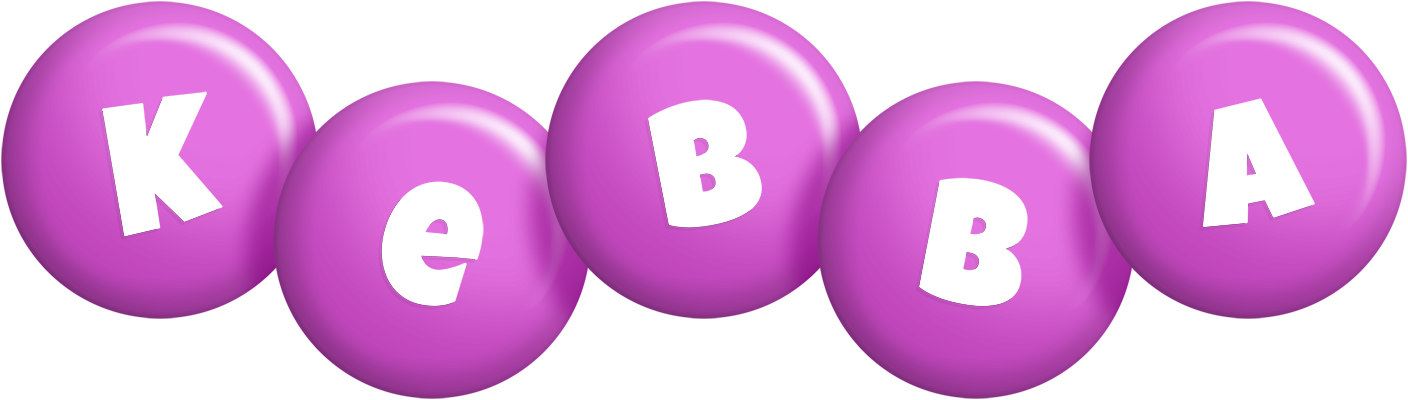 Kebba candy-purple logo