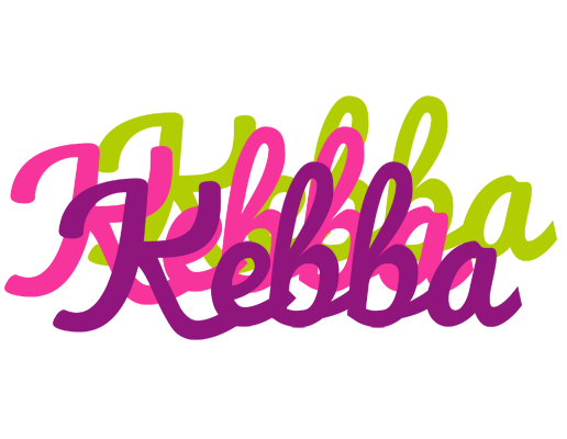 Kebba flowers logo