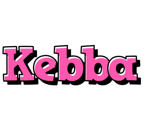 Kebba girlish logo