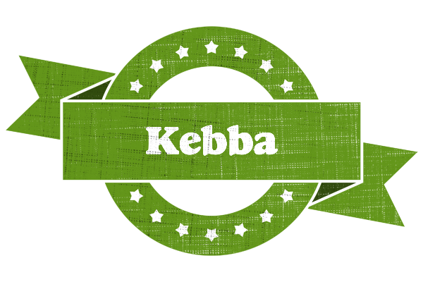 Kebba natural logo