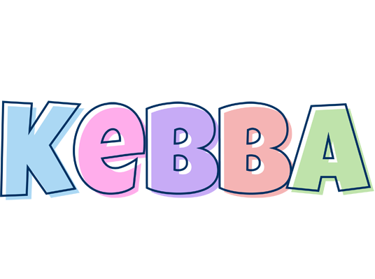 Kebba pastel logo