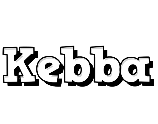 Kebba snowing logo
