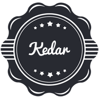 Kedar badge logo