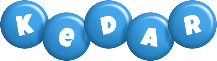 Kedar candy-blue logo