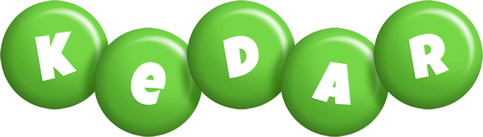 Kedar candy-green logo