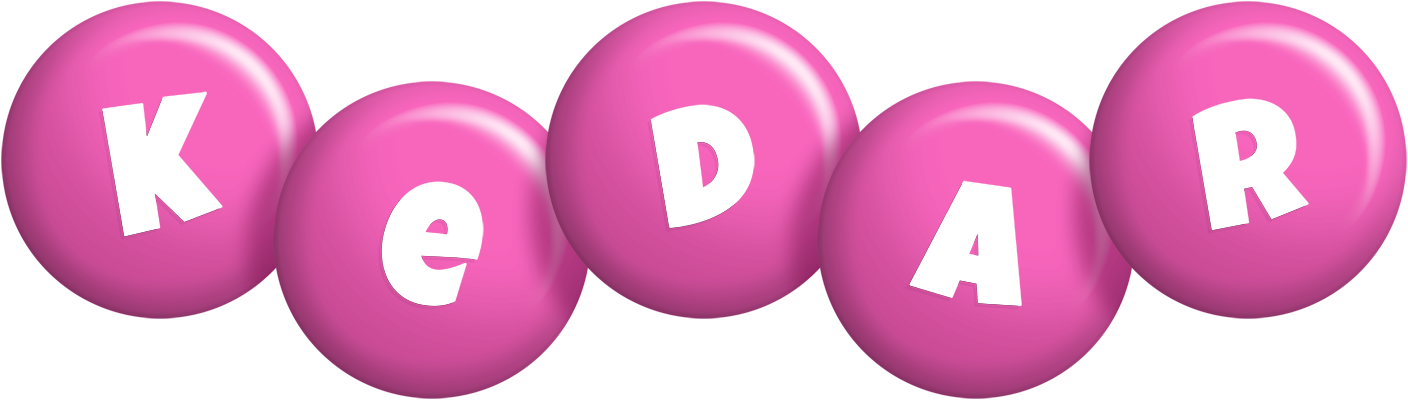Kedar candy-pink logo