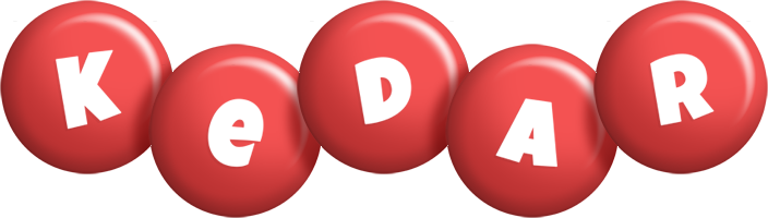 Kedar candy-red logo