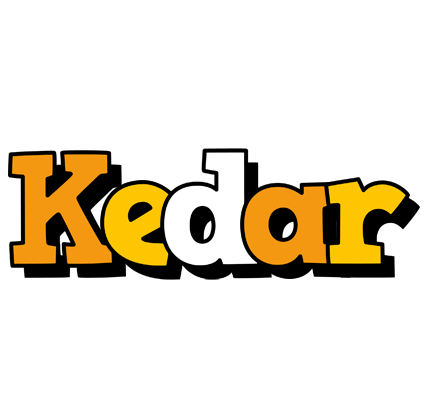 Kedar cartoon logo