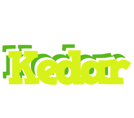 Kedar citrus logo