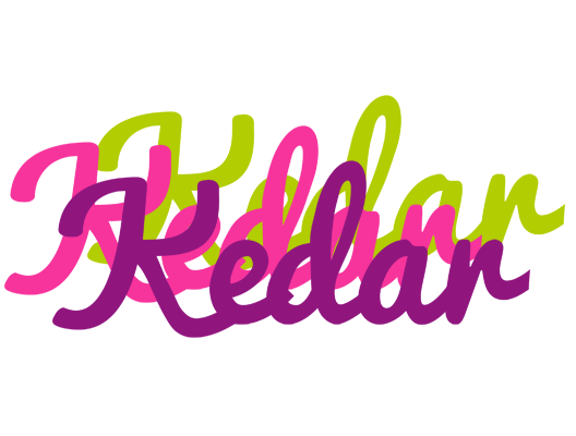 Kedar flowers logo