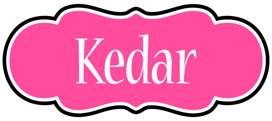 Kedar invitation logo